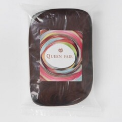 Парик искусственный, имитация кожи, 60 см, 160 гр, цвет рыжий