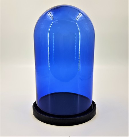 Стеклянная колба (Колпак, клош, купол, ваза, цилиндр) разноцветная 15*25