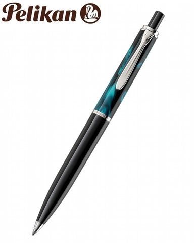 Ручка шариковая Pelikan Elegance Classic K 205 SE 2021, Petrol-Marbled (818476)