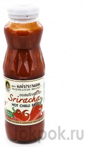 Соус шрирача острый Mae Pranom Sriracha Hot Chilli Sauce, 340 гр