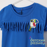 Футболка (бахрома, нашивка)