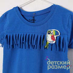 Футболка (бахрома, нашивка)