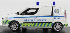 Skoda Praktik Mestska Policie Praha 2014 Abrex 1:43