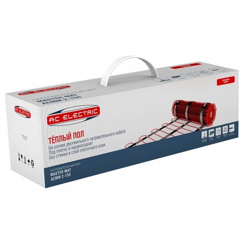 Мат AC Electric ACMM 2-150-10 (комплект теплого пола)