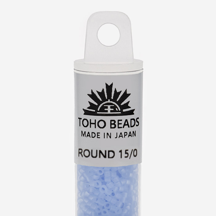 Японский бисер TOHO Round 15/0 (№146F), жемчужный матовый