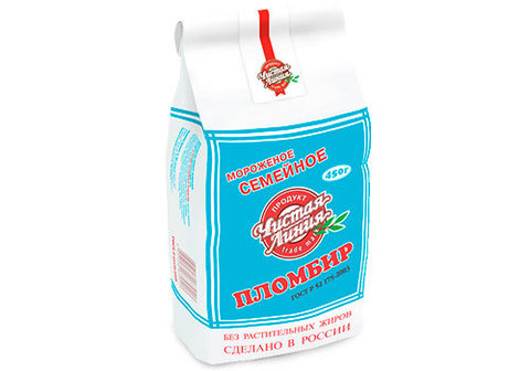 Мороженое "Семейное" ваниль, 450г