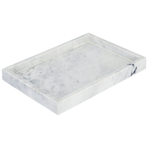 Поднос 28х20см Bergenson Bjorn Marm белый