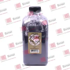 Тонер с девелопером БУЛАТ s-Line TN-321 для Konica Minolta bizhub C224, C284, C364e (Чёрный, банка 482 г)