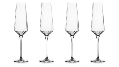 Набор фужеров для шампанского 4шт 180мл Krosno Авангард Люми