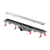 Am.Pm W02SC-U11-080-04SB PrimeFlow Трап для душа линейный универс затвор Tile 80см цвет сталь мат