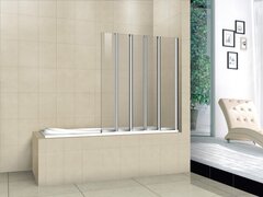 Душевая шторка на ванну Cezares PRATICO-V-5 PRATICO-V-5-120/140-P-Cr-R фото