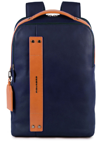 Рюкзак унисекс Piquadro Sendai CA5032S103/BLU синий, материал: кожа натуральная