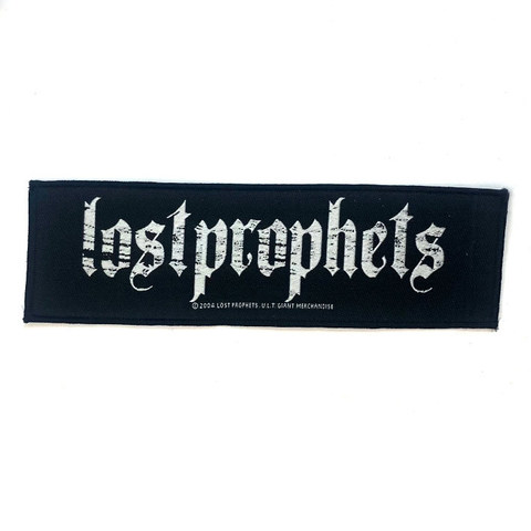 Нашивка Lostprophets черная
