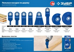 ЗУБР СП-88 UniLock, 88 мм, OIS-хвост., насадка сегментная пильная,Профессионал(15567-88)