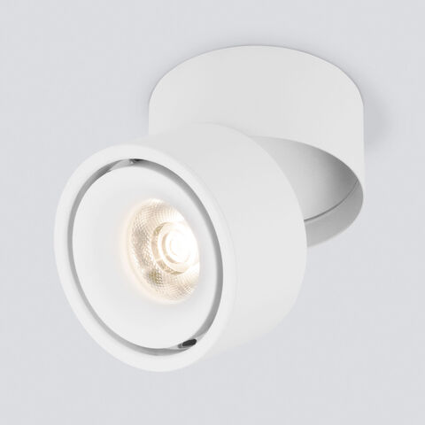 Накладной светодиодный светильник Elektrostandard Klips DLR031 белый матовый