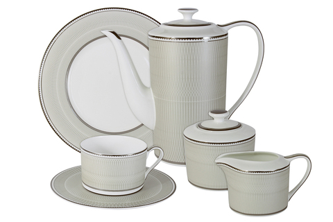 Чайный сервиз 21 предмет на 6 персон Anna Lafarg Emily Маренго