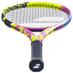 Теннисная ракетка Babolat Pure Aero RAFA Origin - yellow/pink/blue + струны + натяжка в подарок