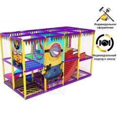 Детский игровой лабиринт «Классик 2» 11м² (4.65*2.35*2.5м)