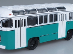 PAZ-672M white-green Soviet Bus (SOVA) 1:43