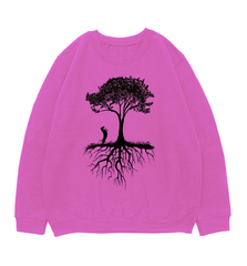 Свитшот "Такса у дерева"