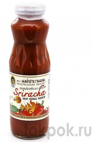 Соус шрирача экстра острый Mae Pranom Sriracha Extra Hot chilli sauce, 340 гр