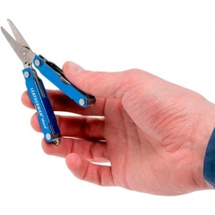 Мультитул-брелок Leatherman Micra Blue, 10 функций, цвет синий (64340181N) | Multitool-Leatherman.Ru