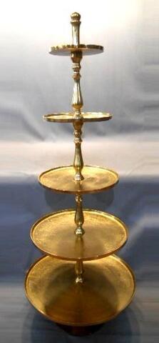 Этажерка 165см Cor Mulder Plate золотая