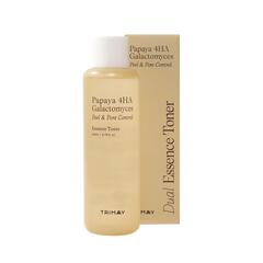 Trimay Кислотный пилинг тонер-эссенция с папайей и галактомисисом Papaya 4HA Galactomyces Peel & Pore Control Toner. 200мл