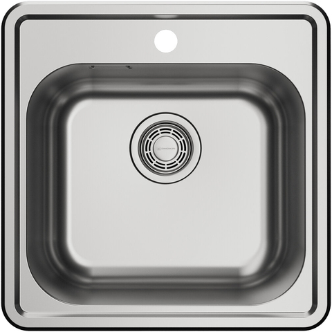 Omoikiri 4997437 Мойка Notoro 48-SI Matt нерж.сталь/Silver Matt