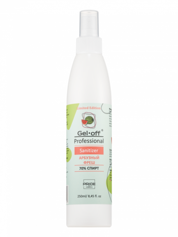 Универсальное очищающее средство Gel-Off Professional, Арбузный фреш спрей, 250 мл