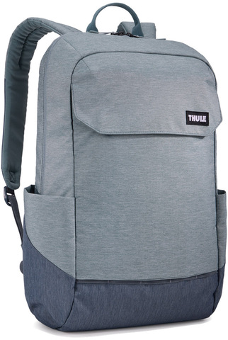Картинка рюкзак городской Thule lithos backpack 20l new Pond Gray/Dark Slate - 1