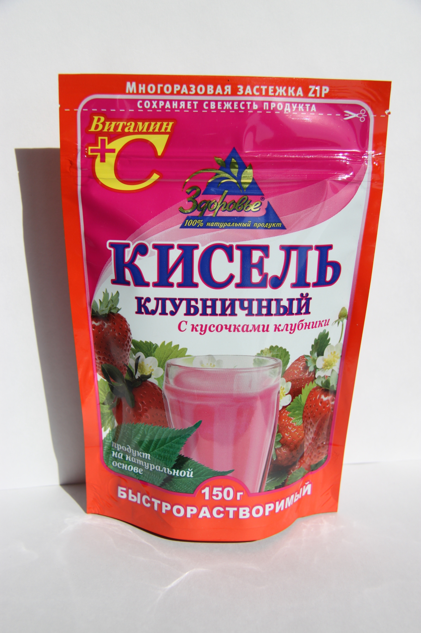 Кисель из клубники