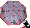 Зонт складной Perletti Chic 21195-3 Histoire d'Amour