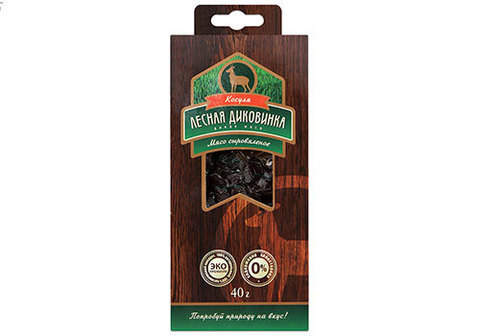 Сыровяленое мясо косули, 40г