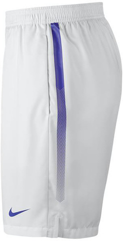 Теннисные шорты мужские  Nike Court Dry Short 9 - white/paramount blue/paramount blue