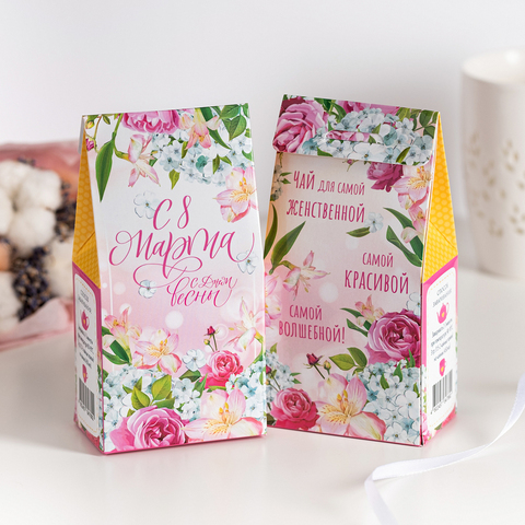 Подарочный чай-домик 