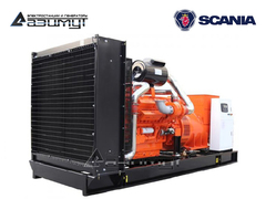 Дизельный генератор Азимут АД-600С-Т400-1РМ22 Sсania