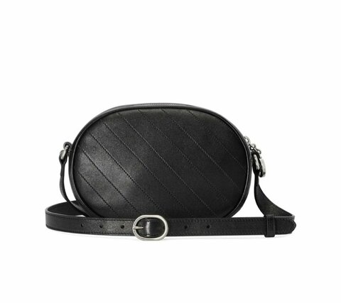 Сумка через плечо женская Gucci Blondie из кожи черный