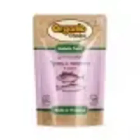 Organic Choice Grain Free пауч для кошек тунец с лососем в соусе 70 гр