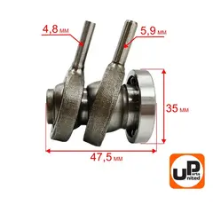 Подшипник качения UNITED PARTS для BOSCH GBH 2-28 (90-0933)