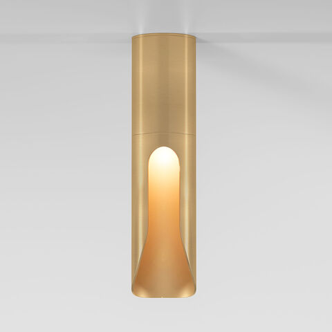 Накладной светодиодный светильник Elektrostandard Apex 25113/LED 7W 4000K латунь