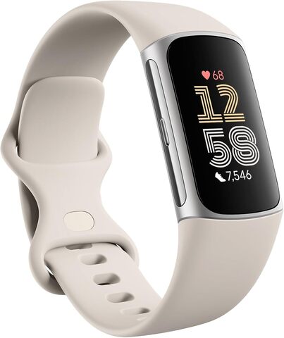 Фитнес-браслет Fitbit Charge 6 Activity Tracker, Бежевый | Porcelain