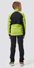 Детский утеплённый лыжный разминочный костюм Nordski Jr. Core Lime/Black