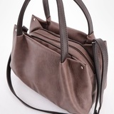 Сумка Саломея 164 македония какао + шоколад