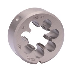 Плашка М30х3,5 DINEN22568 HSS 6g 65х25мм Bucovice(CzTool) 240300