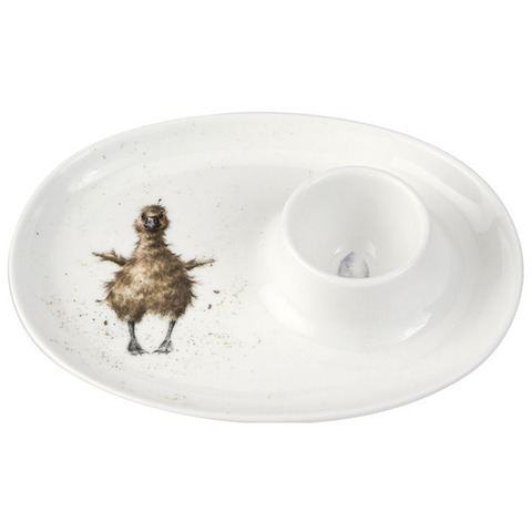 Подставка для яйца 13.5см Забавная фауна Утенок Royal Worcester