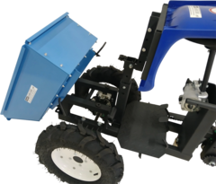 Адаптер задний с рулем АМК-4х4 под шестигранный вал