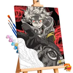 Картина по номерам Гачиакута Рудо Сюребрек