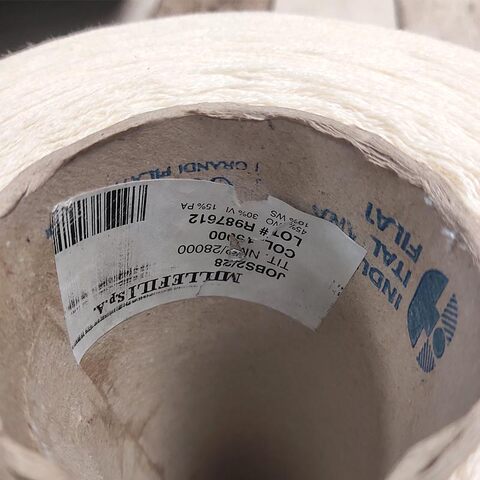 Смесовка с кашемиром (10%) MILLEFILI JOBS 1400 белый натуральный