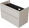 Aquanet 365911 Тумба с раковиной Nova Lite 2.0 100 R 2 ящ. цв. бежевый (365911)